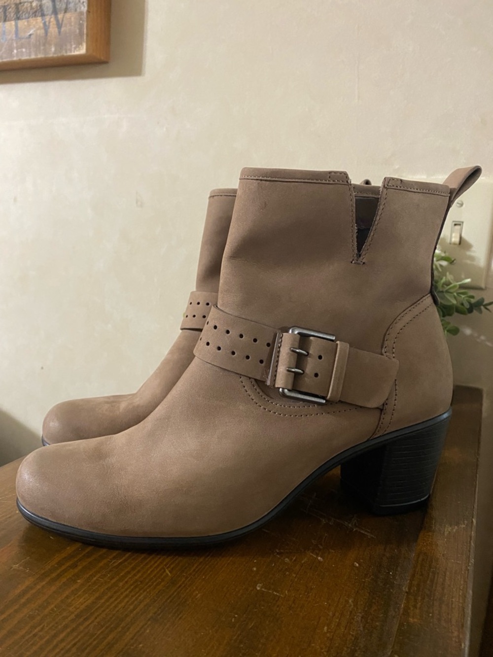 Ecco Touch 55 Ankle Boot Leather Brown EU 39 US 8-8.5